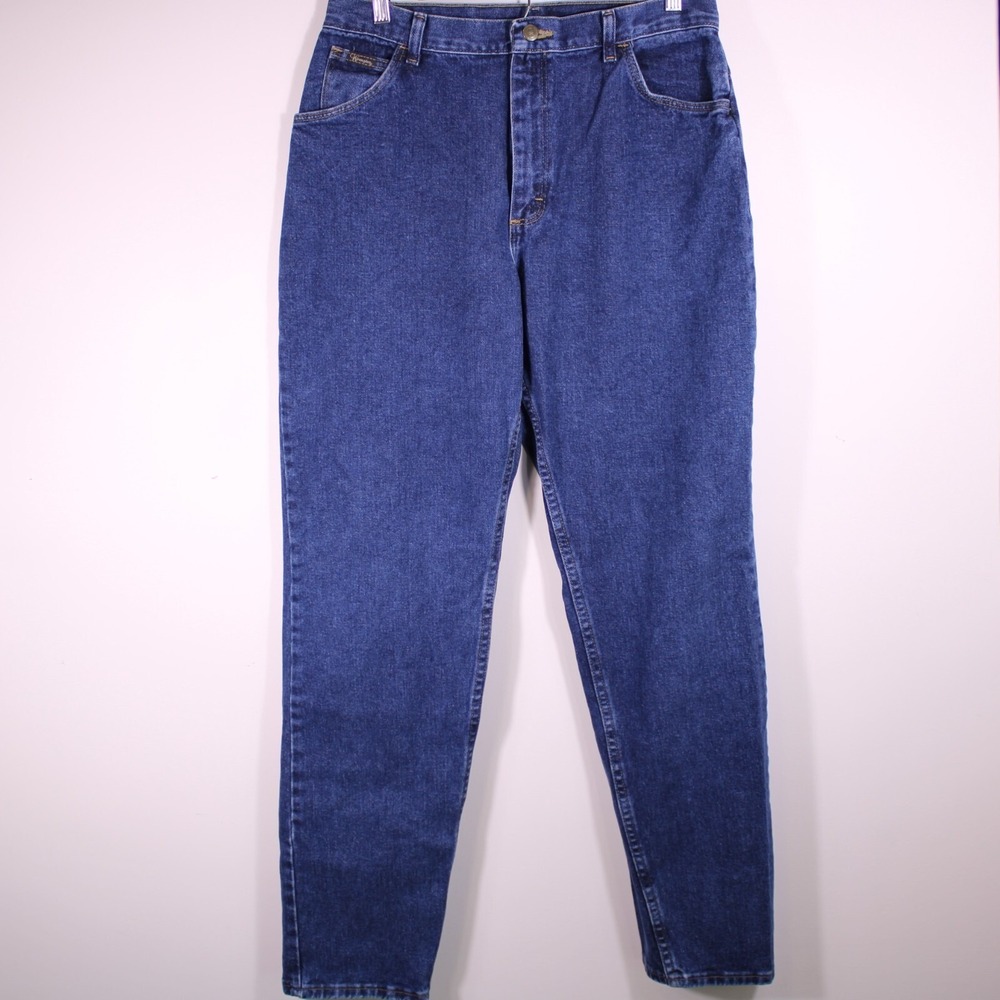 Wrangler Jeans Womens 32x33 Retro Vintage 90s High Rise Tapered Leg Denim